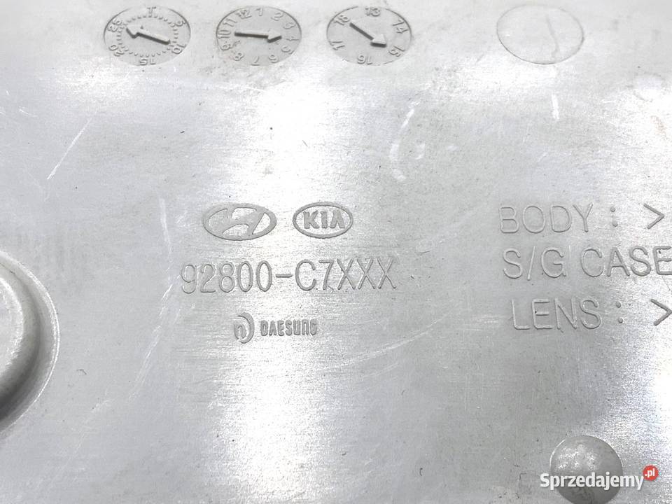 LAMPA SUFITOWA HYUNDAI i20 II 92810C7010 Pozostałe
