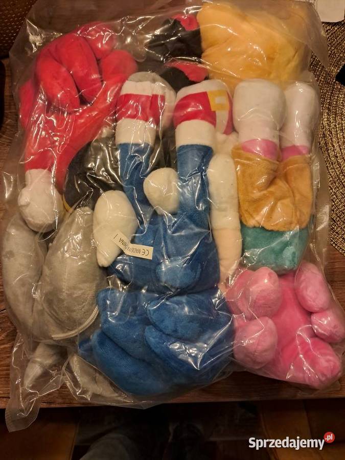 zestaw 6 nowych maskotek z przyssawką z bajkigry świętokrzyskie Sandomierz sprzedam