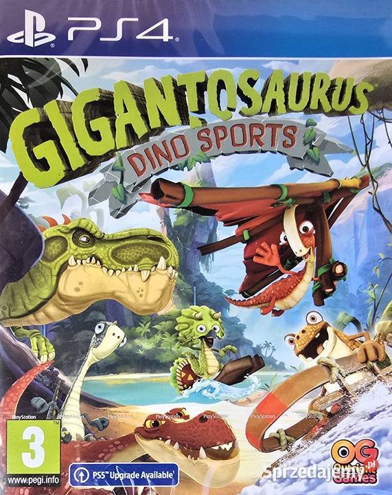 GIGANTOSAURUS GIGANTOZAUR DINO SPORTS Kraków