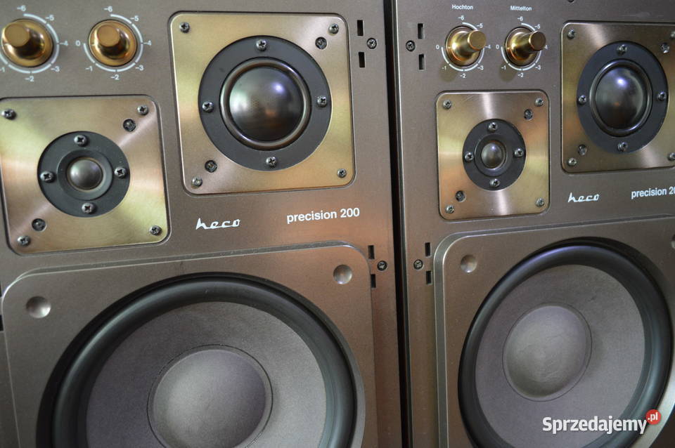 Fenomenalne HECO PRECISION 200 Perfekcyjne HiFi Haczów