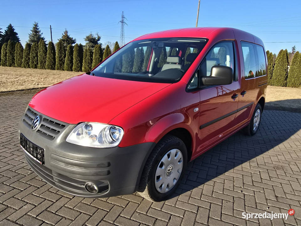 Volkswagen Caddy 14benz 5 Rok produkcji 2007 Kutno