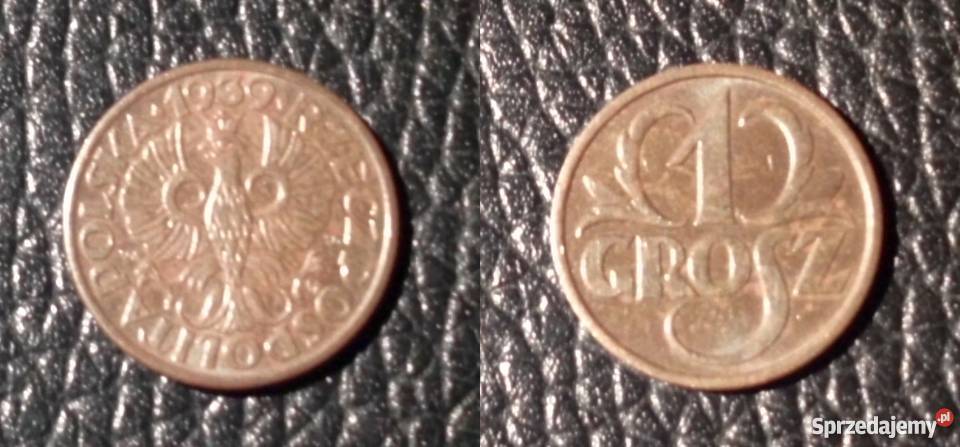 1 grosz 1939 II III piękny małopolskie Kraków sprzedam