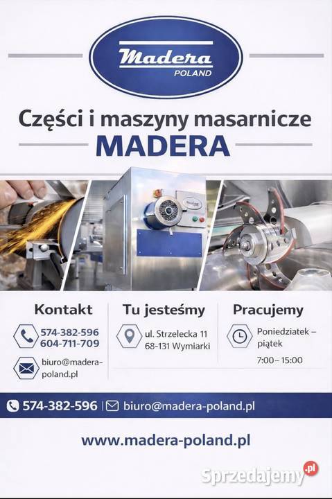 Uszczelki podziałowe do maszyn pakujących Pozostałe Wymiarki