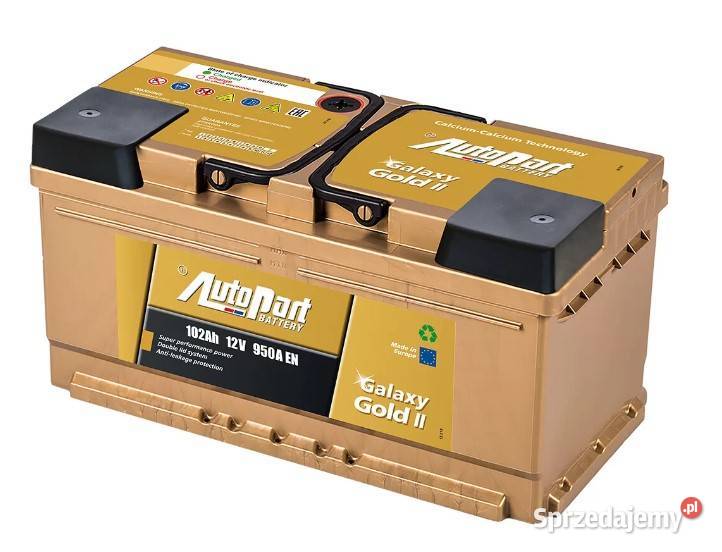 Akumulator Autopart Galaxy Gold II 102Ah 950A Akumulatory Wałbrzych