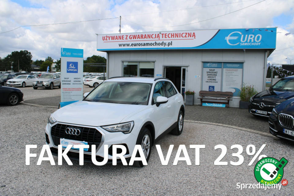 Audi Q3 VIRTUALN netto 77154PLN Gwarancja Salon podgrzewane fotele Warszawa sprzedam
