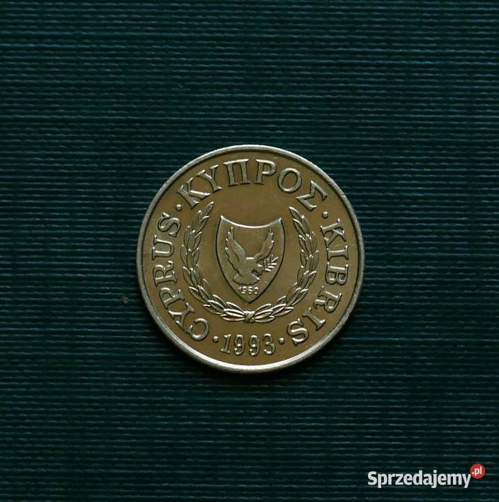 CYPR 5 centów 1993r Gliwice