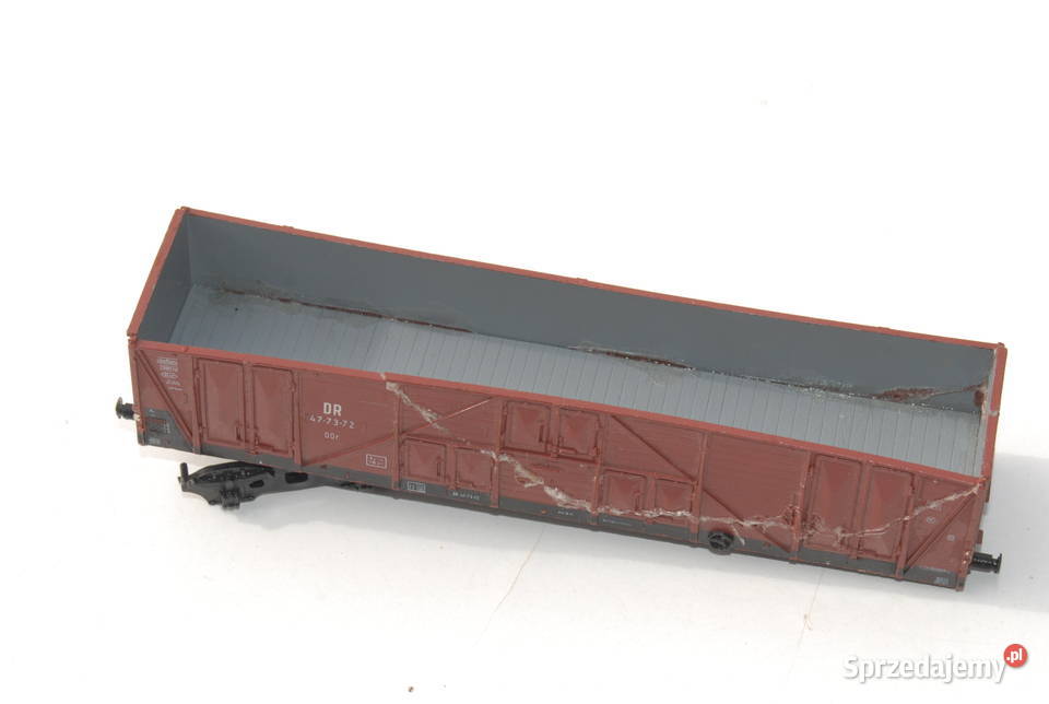 Stara zabawka PIKO wagon towarowy węglarka 4 Cieszyn