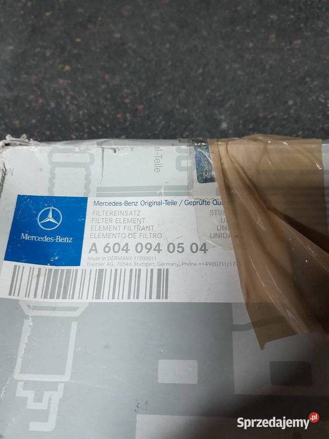Mercedes filtr powietrza A6040940504 pomorskie Gdańsk