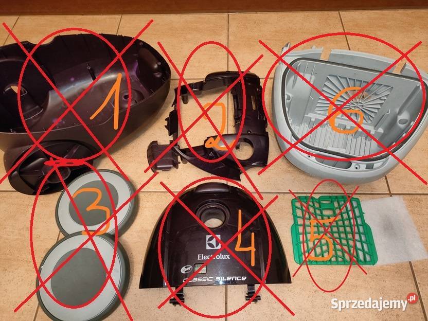 NA CZĘŚCI Electrolux Classic Silence ZCS2240VEL Bielsko-Biała