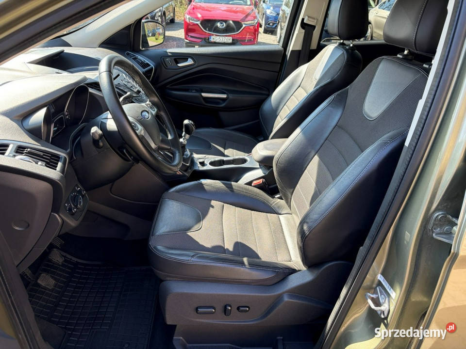 Ford Kuga 20 TDCI 150 Półskóry Wymieniony centralny zamek Lipówki