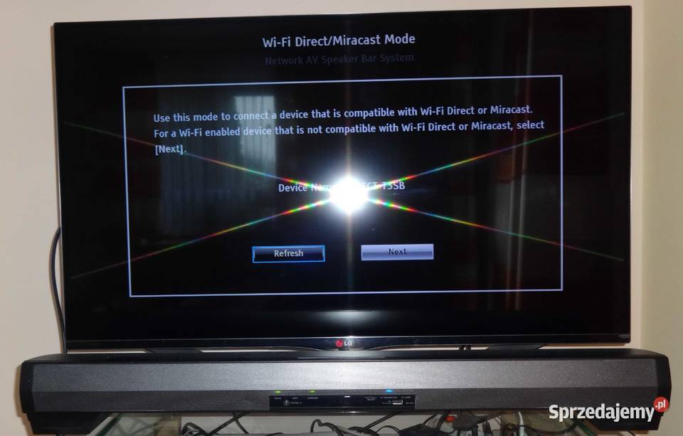 Soundbar Pioneer SBXN500 Bluetooth WiFi Miracast Moskwa