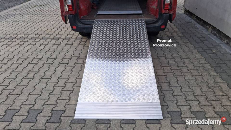 Rampa Aluminiowa 225x100 do 1200 Najazd Podjazd 2222cm3 Proszowice