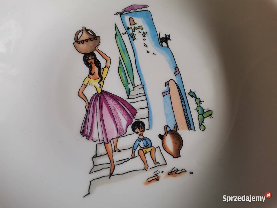 Stary talerz ozdobny porcelana Bavaria Katowice sprzedam