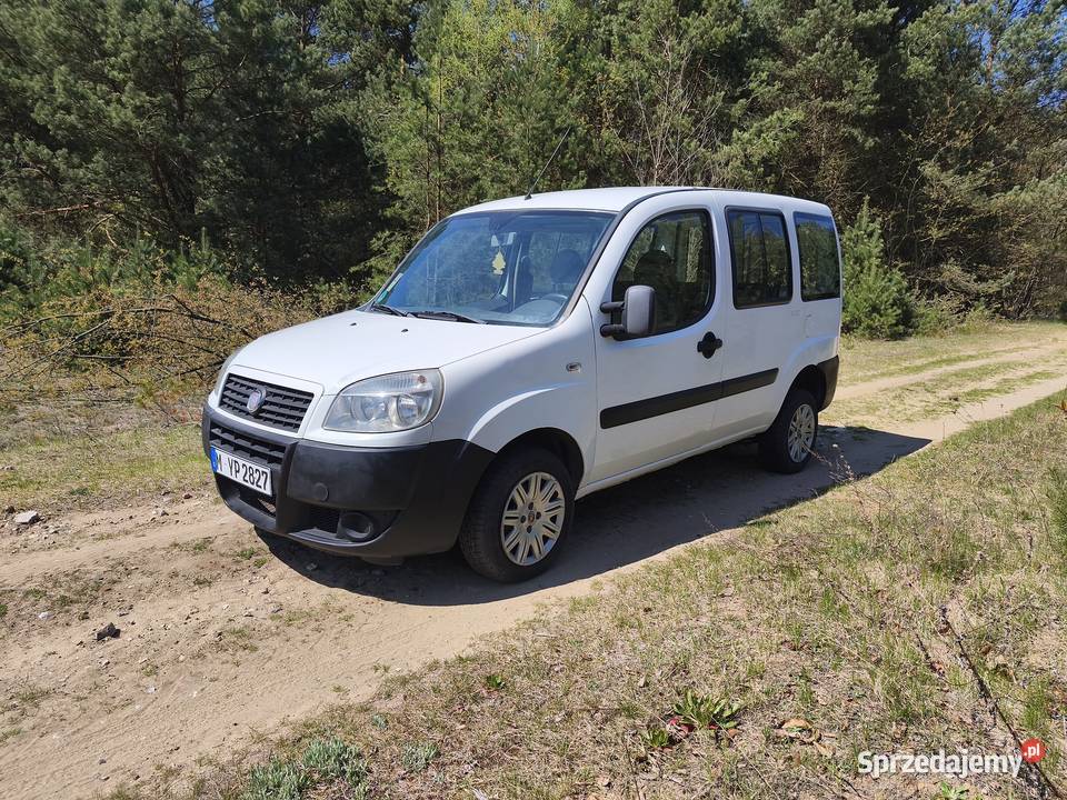 Fiat Doblo 16 Benzyna Klima 5 osobowy z Niemiec 4/5 Kłobuck