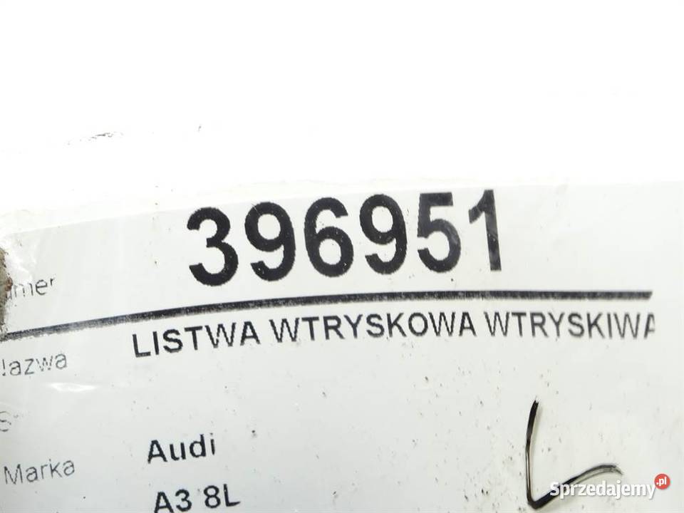 LISTWA WTRYSKOWA WTRYSKIWACZE AUDI A3 8L