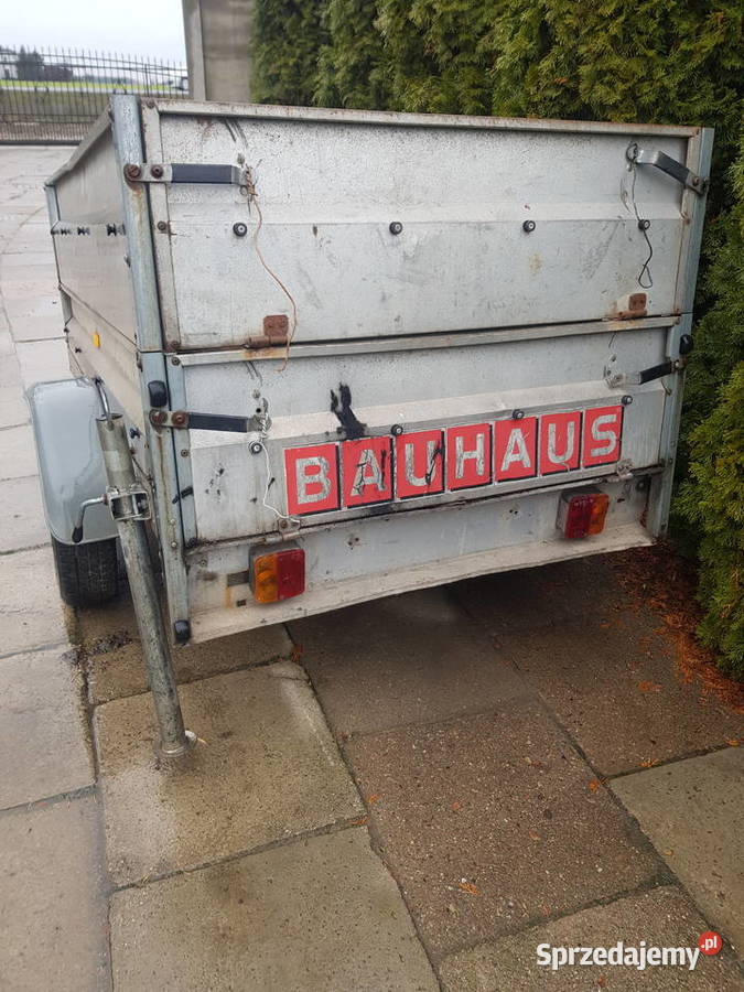 Przyczepka samochodowa zarejestrowana Stema 750 Głowno