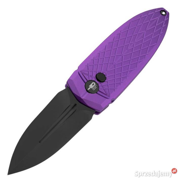Nóż składany Bestech QUQU Purple Aluminium Black mazowieckie Warszawa