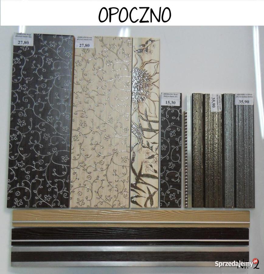 Płytki listwy ceramiczne Oborniki