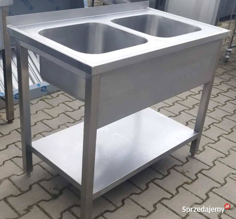 Zlew 2 Komorowy Z Półką 1006085 S 1120 wielkopolskie sprzedam