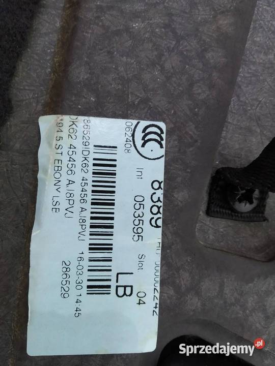 PODŁOGA BAGAŻNIKA DYWAN WYKŁADZINA L494 Range osobowe