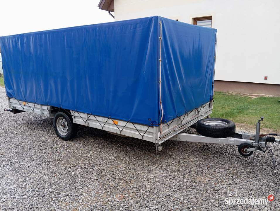 Przyczepka lekka 2x4m ham Najazdowy solidna Rok produkcji 2010 Bychawa sprzedam