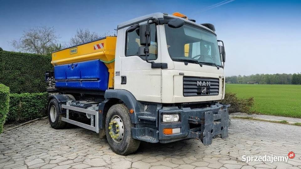 MAN TGT 18240 Piaskarko Solarka Schmidt Stratos Markowice
