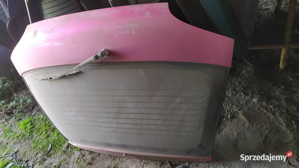Mitsubishi Colt 1992 1994 1996 klapa tył z szybą