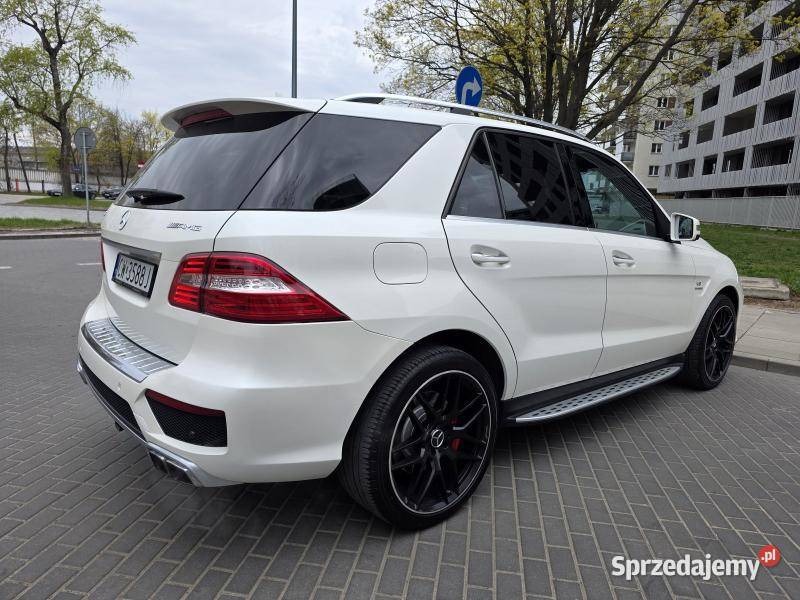 ML 63 AMG 4MATIC V8 55l benzyna 525 Zadbany Warszawa