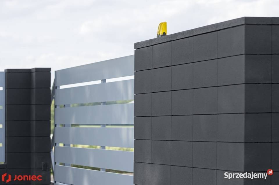 Bloczek ogrodzeniowy Joniec Roma horizon biały Piotrowiec