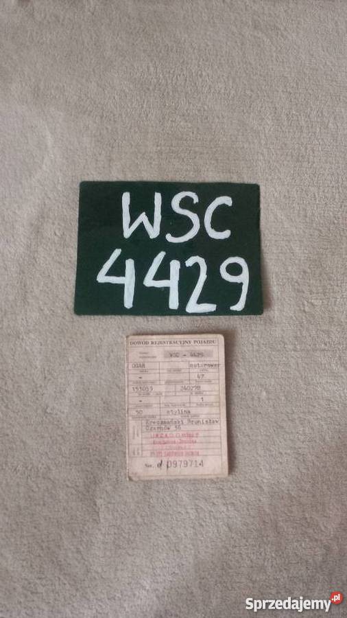 Dokumenty romet ogar komar kadet mazowieckie