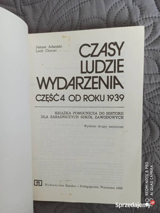 CZASY LUDZIE WYDARZENIA CZ4 JAdamski LChmiel mazowieckie Warszawa
