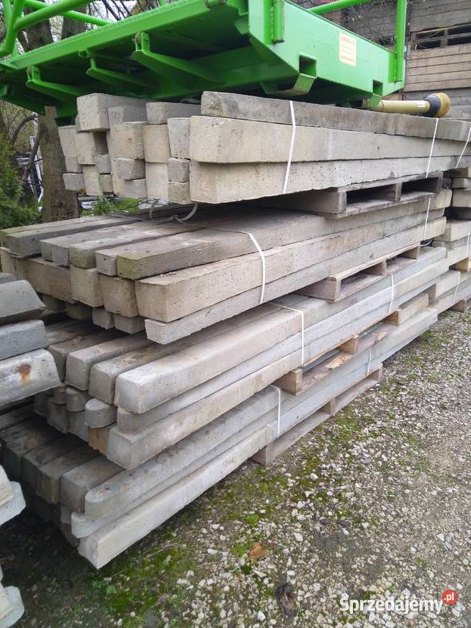 Słupki betonowe 3m Pozostałe Grójec