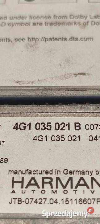 AUDI A7 4G RADIO NAWIGACJA CZYTNIK 4G1035021B Nawigacje fabryczne dolnośląskie
