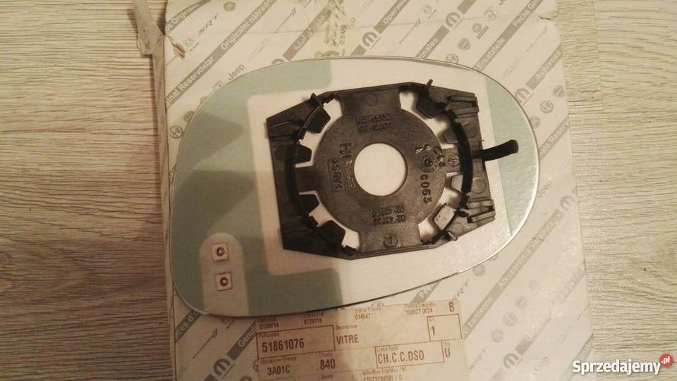 FIAT BRAVO 2006 PRAWY NIEBIESKI WKŁAD LUSTERKA osobowe wielkopolskie Międzychód