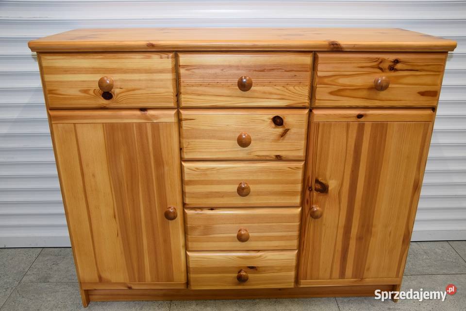 komoda z drewna sosnowego nowa warmińsko-mazurskie Olsztyn sprzedam