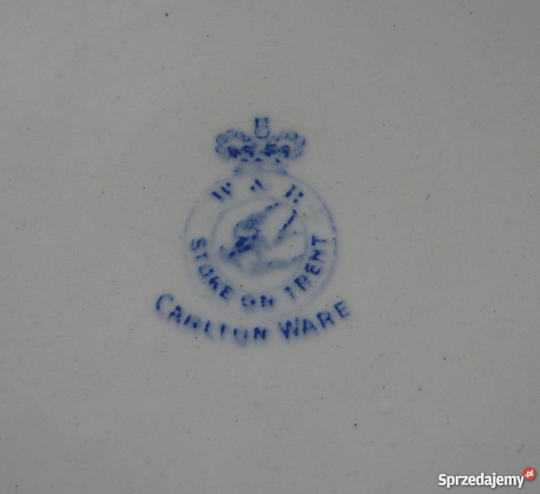 Stary talerz dzieckaCARLTON WAREmotyw mysliwski Gdańsk