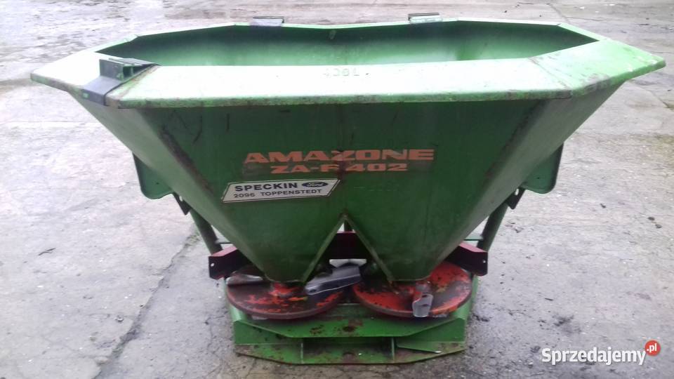 Rozsiewacz nawozu AMAZONE 400l Siedmiorogów Pierwszy