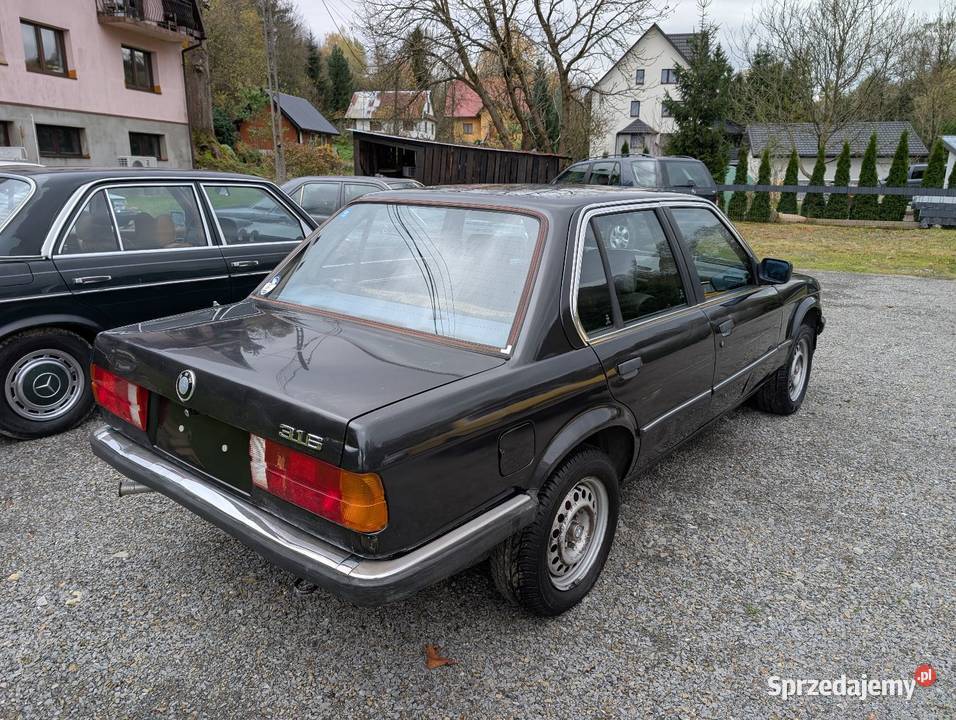 BMW E30 316i Wolna korozji Poręba Wielka