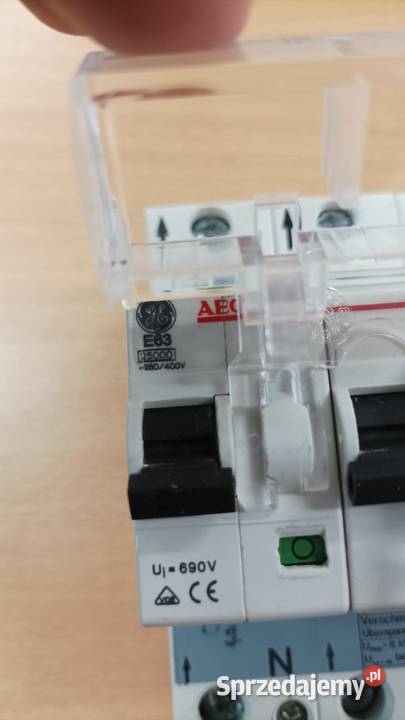 Rozłącznik ABB E63 DIN VDE 0643
