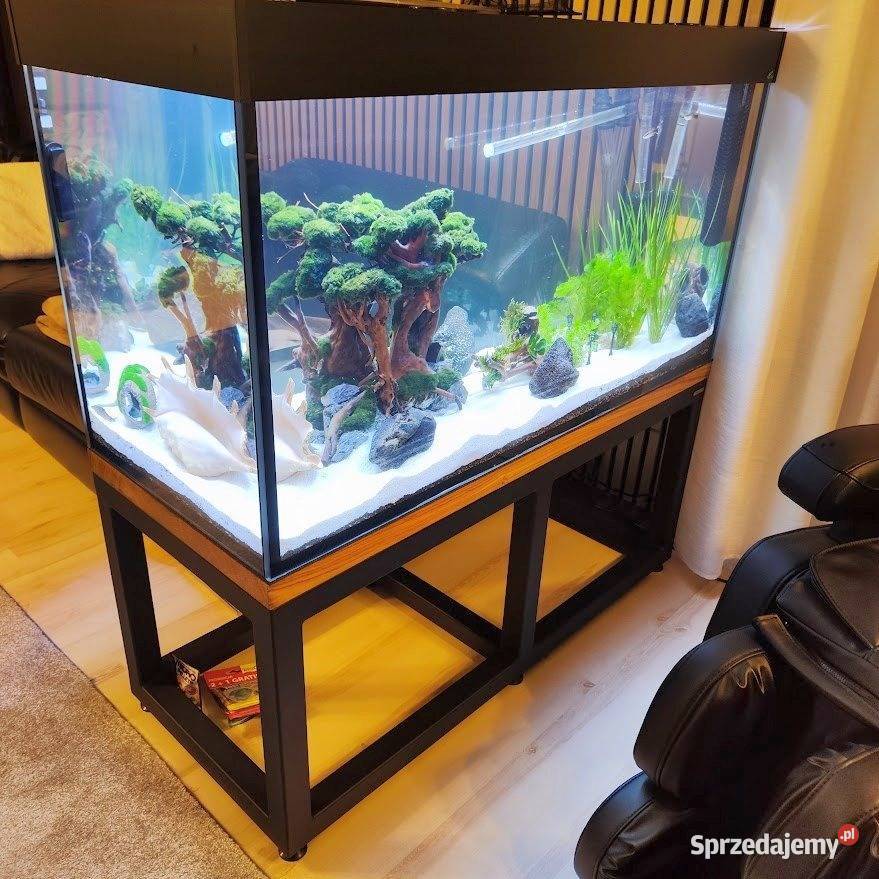 Stelaż stalowy pod akwarium mocny na wymiar Jeżowe sprzedam