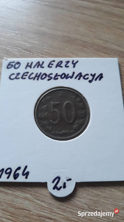 50 Halerzy Czechosłowacja 1964 r i 1970 r Konin sprzedam