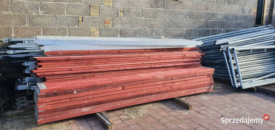 Rusztowanie używane elewacyjne prawie nowe Lublin