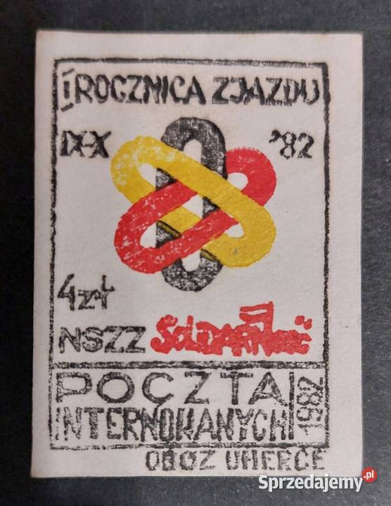 I ROCZNICA ZJAZDU obok daty 1982 Konin sprzedam