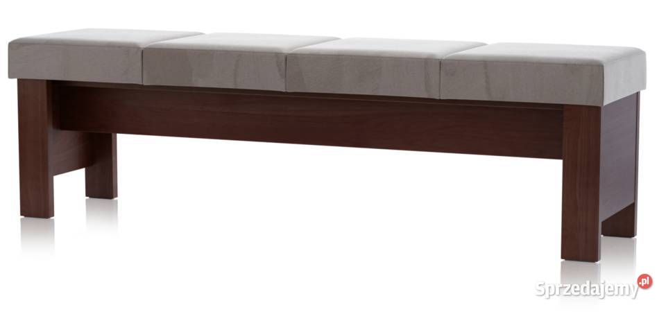 ŁAWKA DREWNIANA NORA 4 z atestem Tapicerowana
