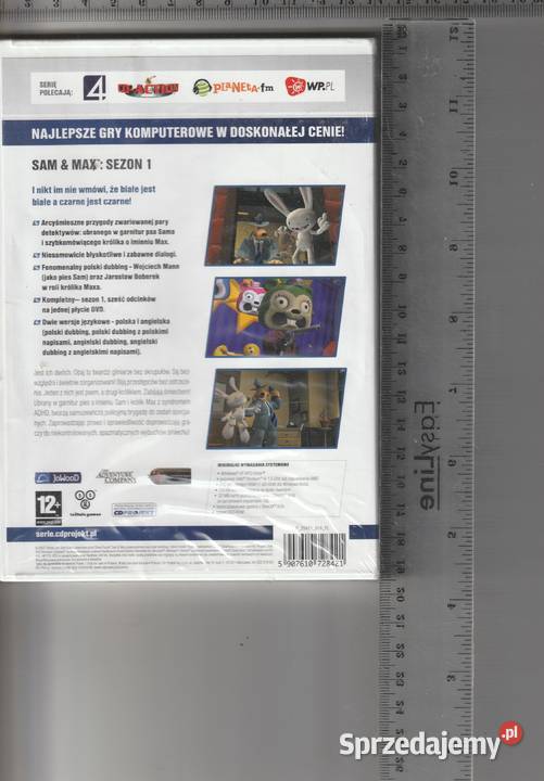 Sam and Sezon 1 DVD PC dla dzieci Pruszków sprzedam