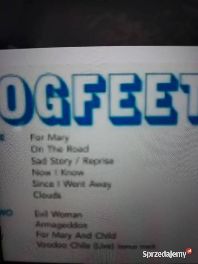 Archiwalne wykopaliska hard blues rocka DOGFEET 1 płyta Rzeszów