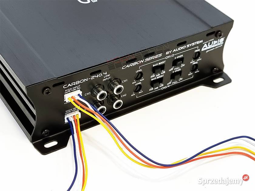 Wzmacniacz samochodowy 4kanałowy Audio System Łuszczów Drugi