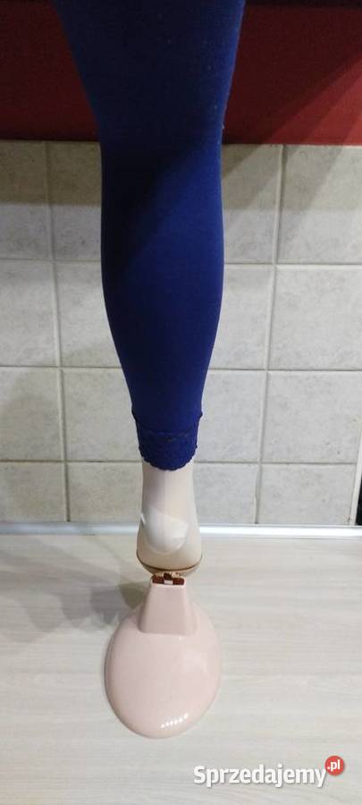 Leginsy w kolorze chabrowym Valery Dla kobiet Lublin