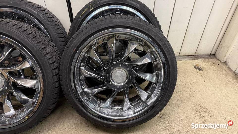 Chromowane Felgi 18 ACE Turbo 5x112 5x110 Zimowe