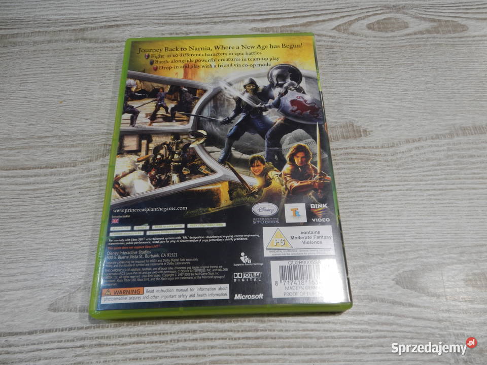 Gra Xbox 360 The Chronicles of Narnia Prince Leżajsk sprzedam